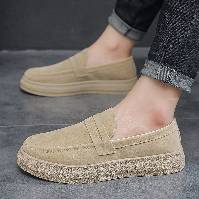Comfortable Slip-On Penny Loafers