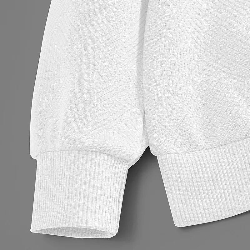 Modern Quarter Zip Knit Pullover