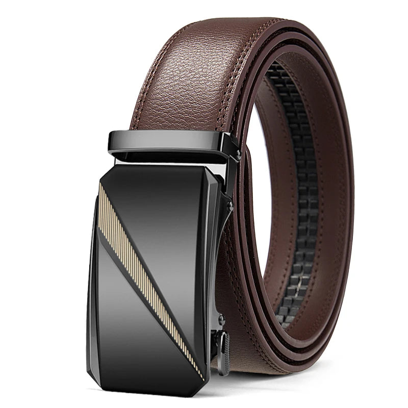 Premium Black Buckle Casual Belt