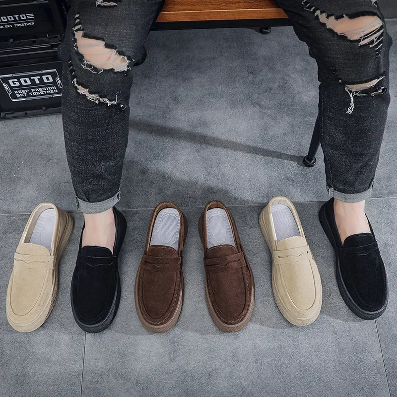 Comfortable Slip-On Penny Loafers