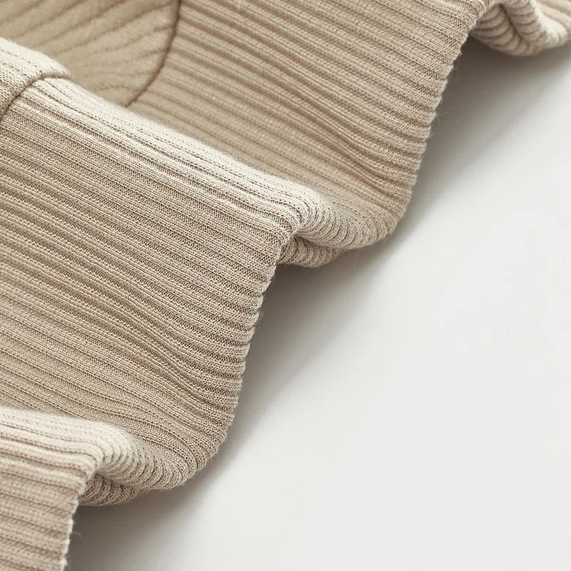 Modern Quarter Zip Knit Pullover