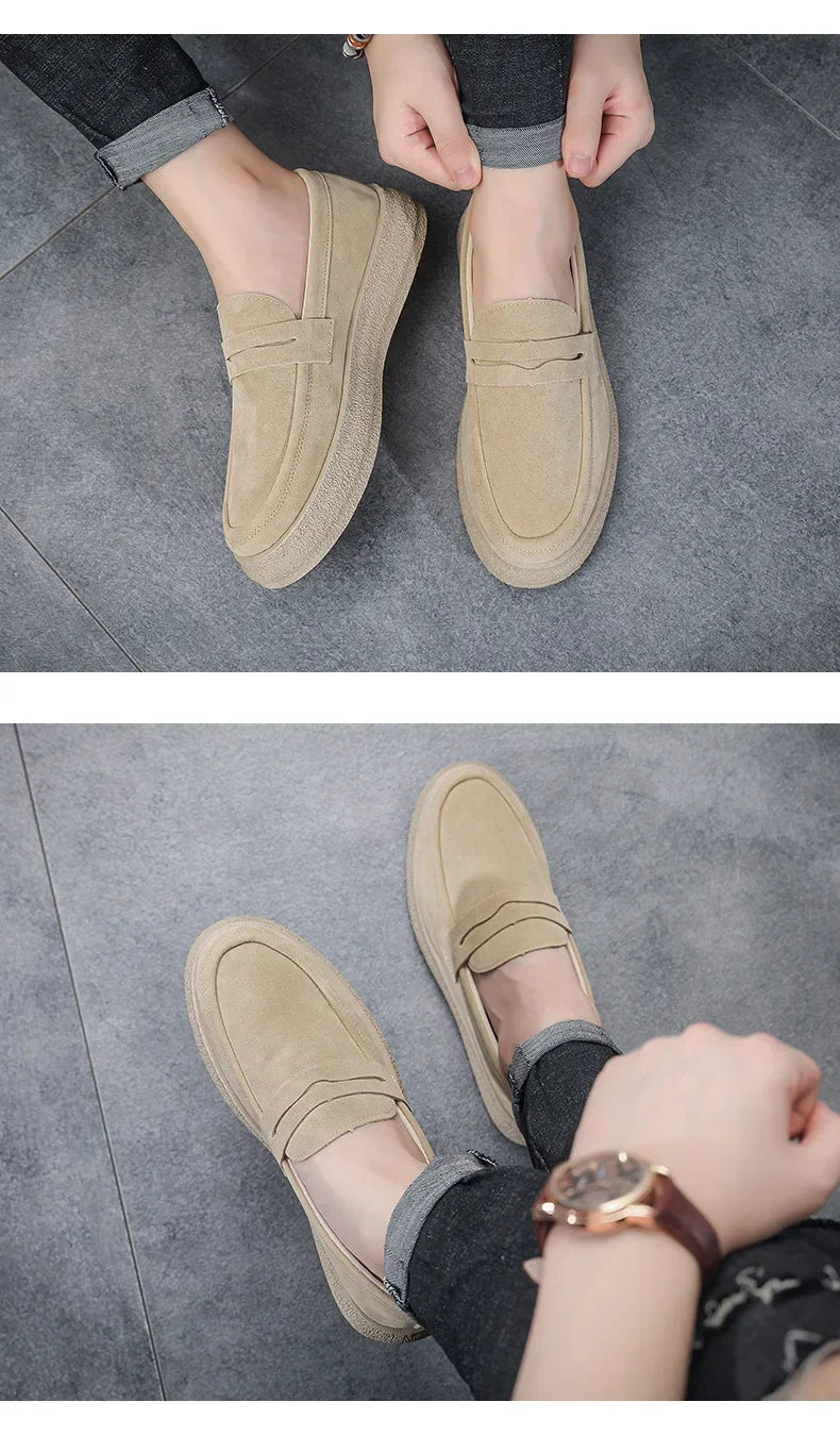 Comfortable Slip-On Penny Loafers