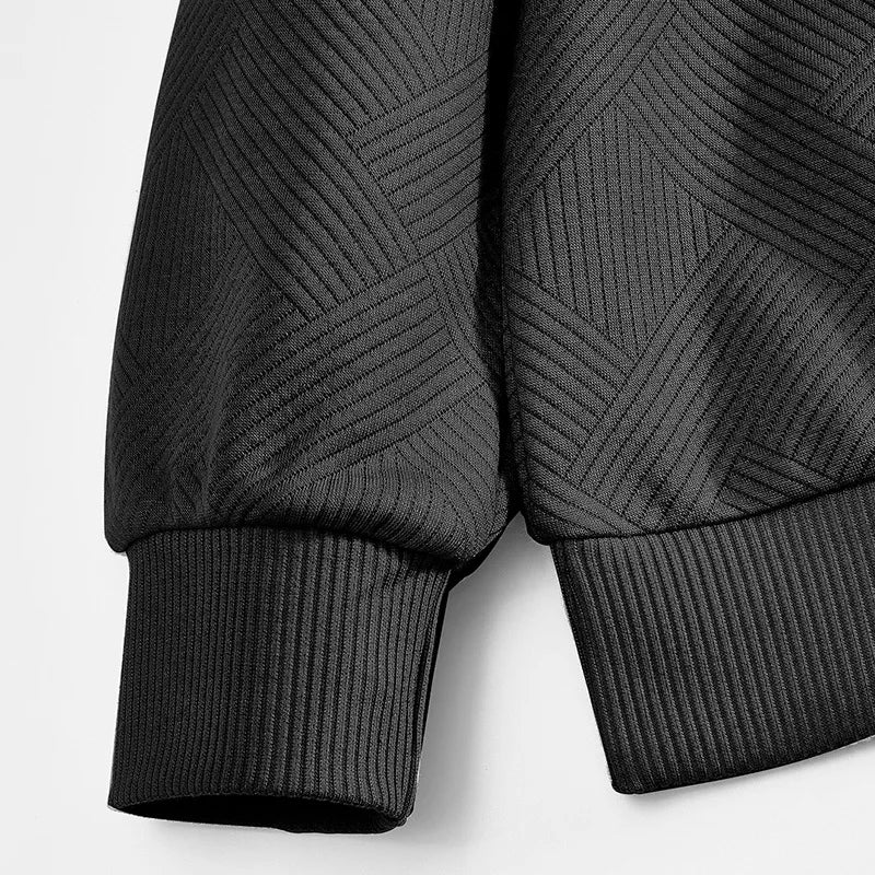 Modern Quarter Zip Knit Pullover