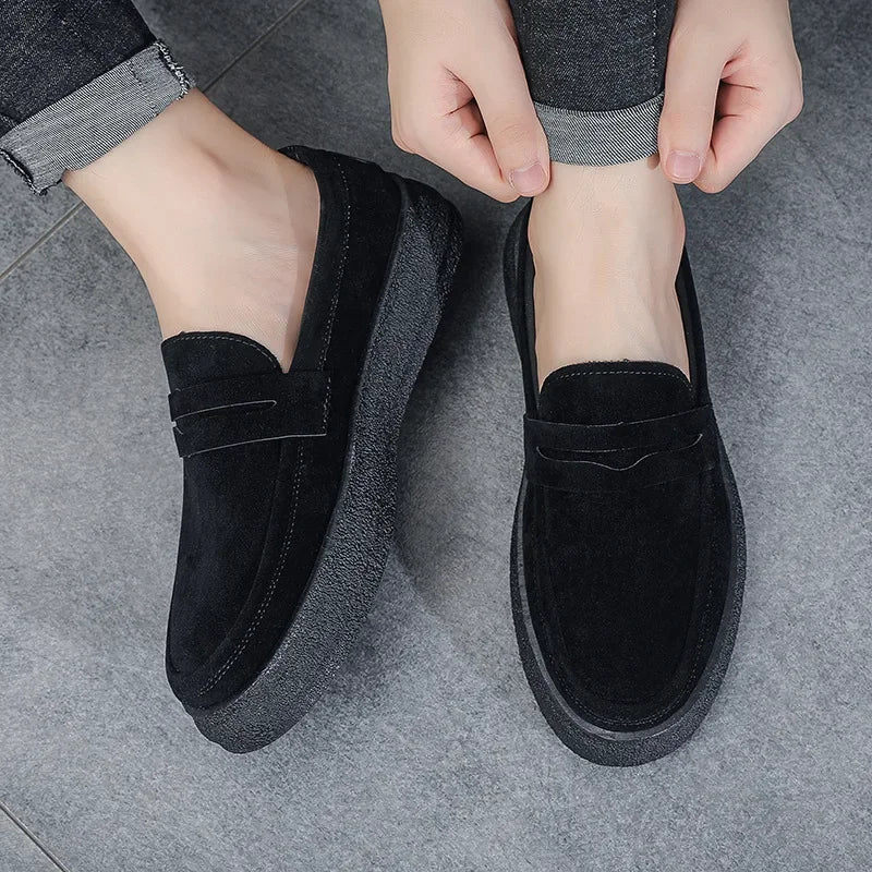 Comfortable Slip-On Penny Loafers