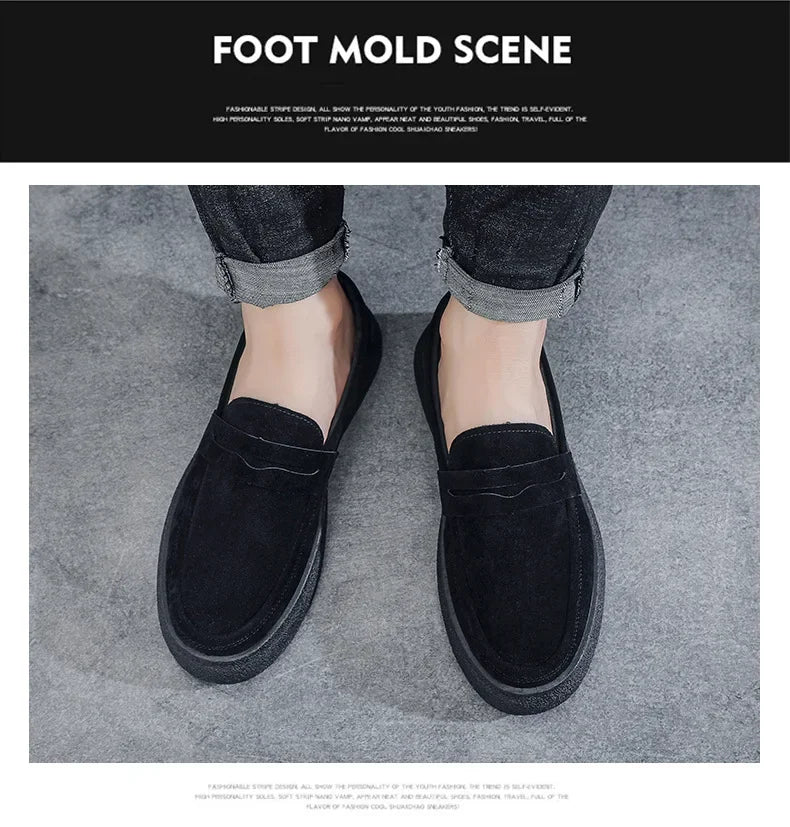 Comfortable Slip-On Penny Loafers