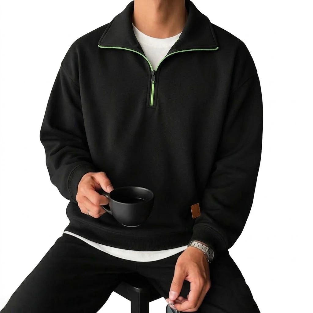 Modern Lightweight Knit Sweatshirt