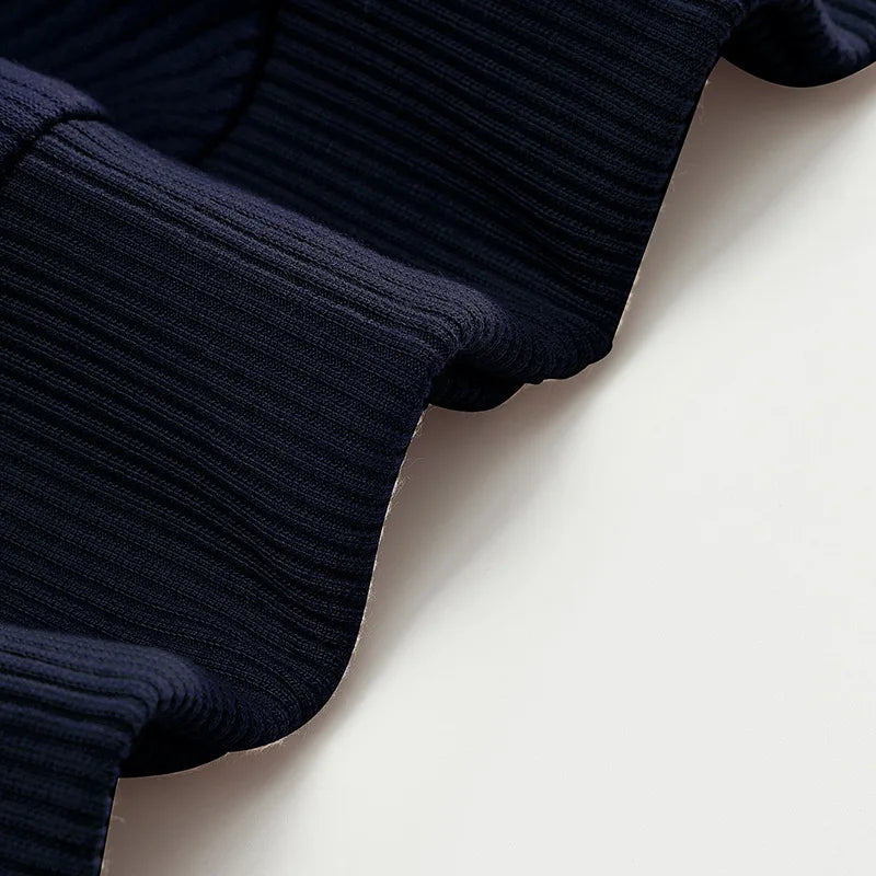 Modern Quarter Zip Knit Pullover