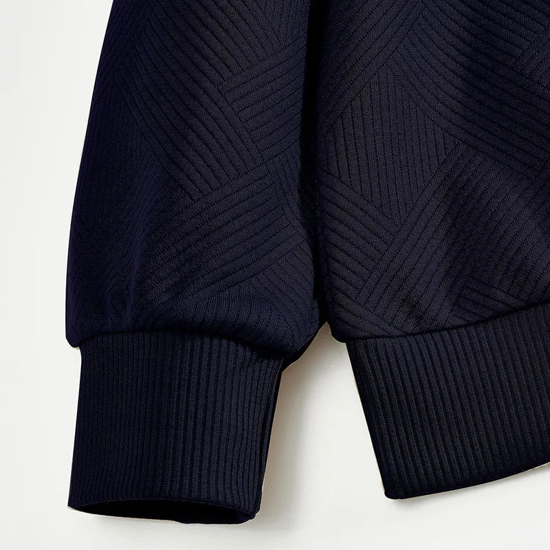Modern Quarter Zip Knit Pullover