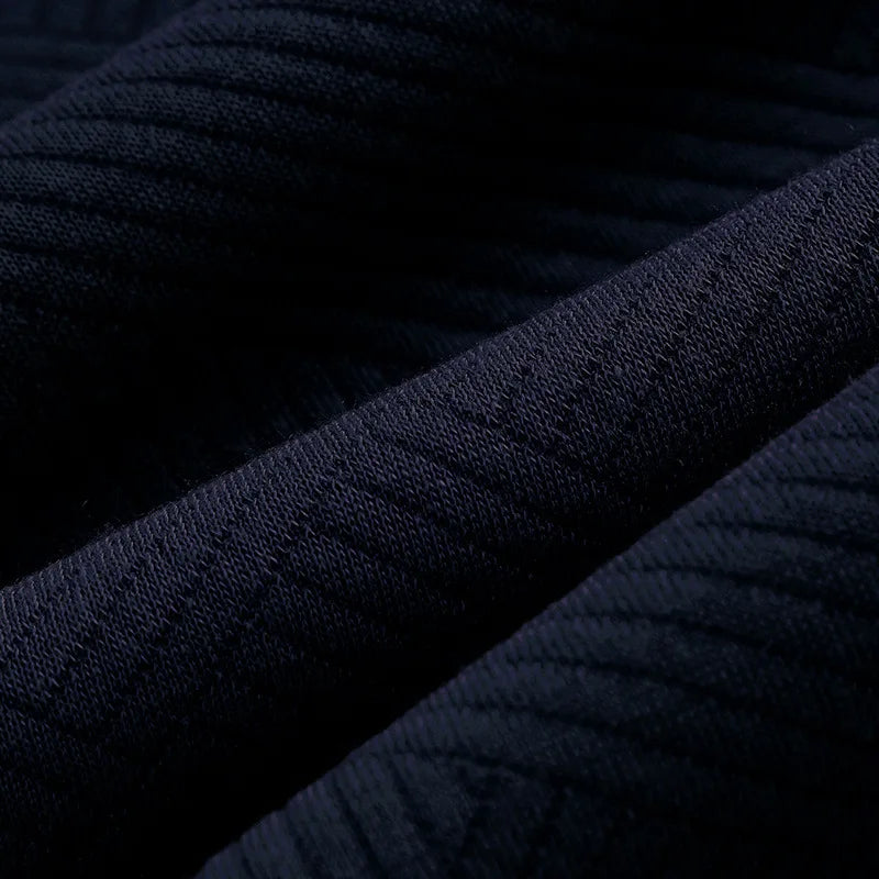 Modern Quarter Zip Knit Pullover