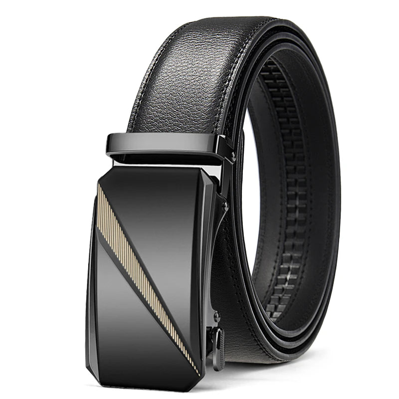 Premium Black Buckle Casual Belt