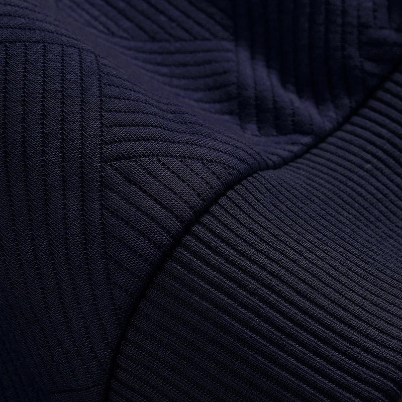 Modern Quarter Zip Knit Pullover