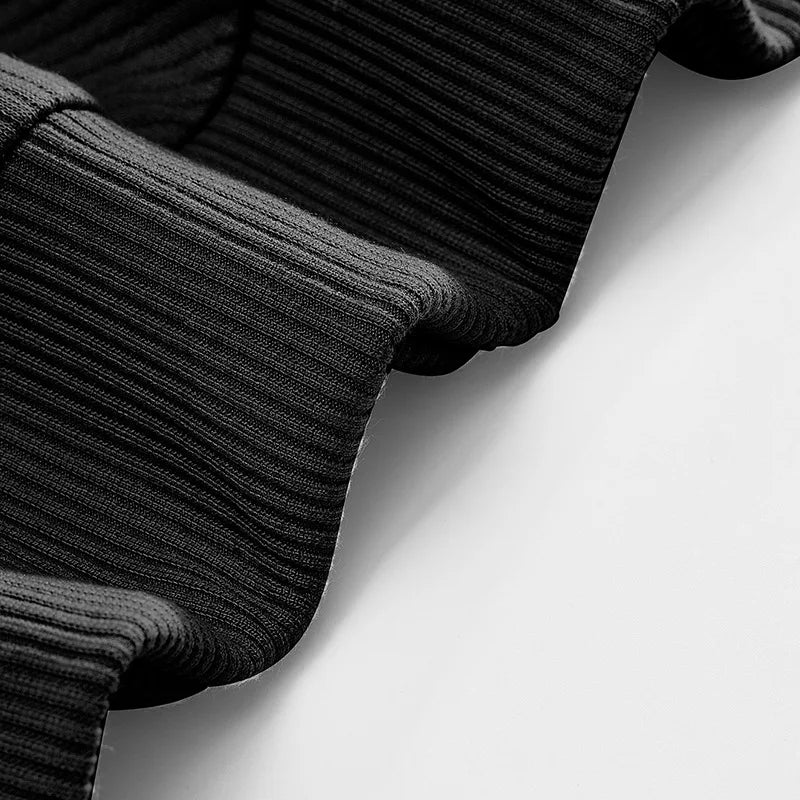 Modern Quarter Zip Knit Pullover