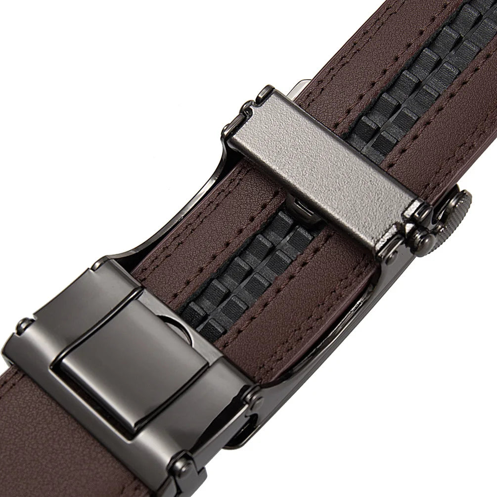 Premium Black Buckle Casual Belt