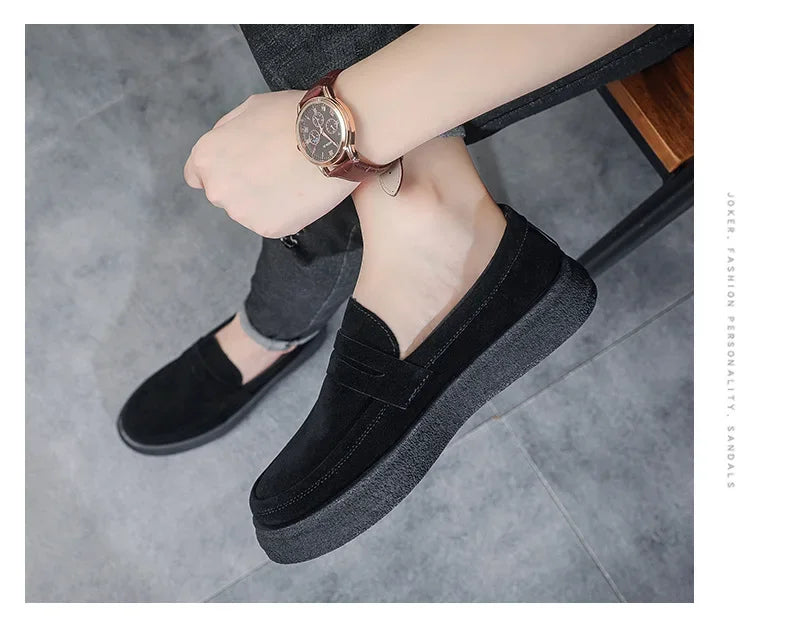Comfortable Slip-On Penny Loafers
