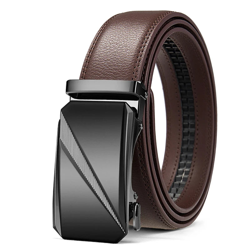 Premium Black Buckle Casual Belt