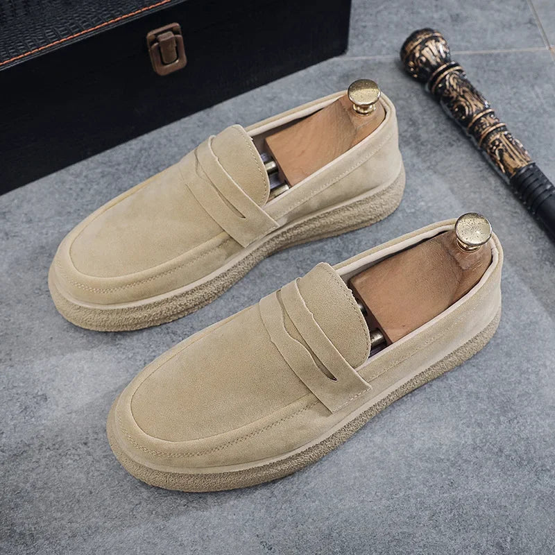 Comfortable Slip-On Penny Loafers