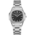 Luxury Silver Stainless Steel Watch